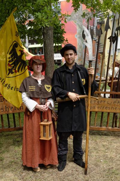 Türmerin und Nachtwächter